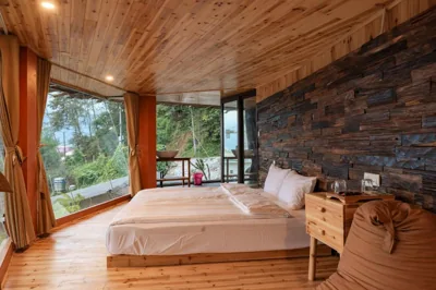 Habitación Doble Deluxe con bañera — Sapa Chill Retreat